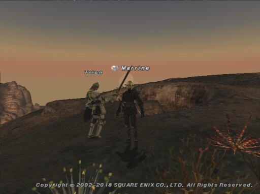 2018年10月27日のFF11＆PSO2プレイ日記