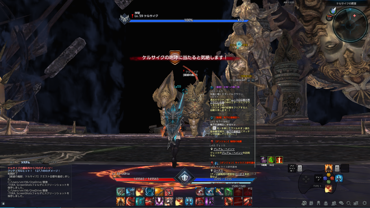 2020年1月17日のTERA&FF11プレイ日記